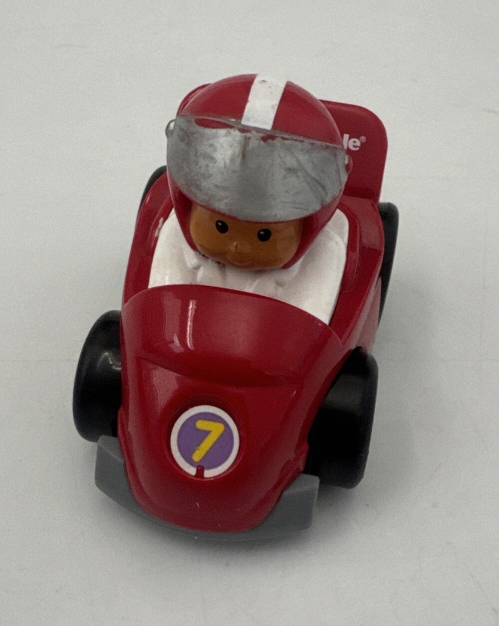 Fisher Price Little People Wheelies All About Racing Red Car Replacement Figure